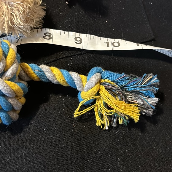 New 5 dog toys. For medium dog 3 rope 1 ready bear and 1 Hertz dura play toy - Picture 13 of 15